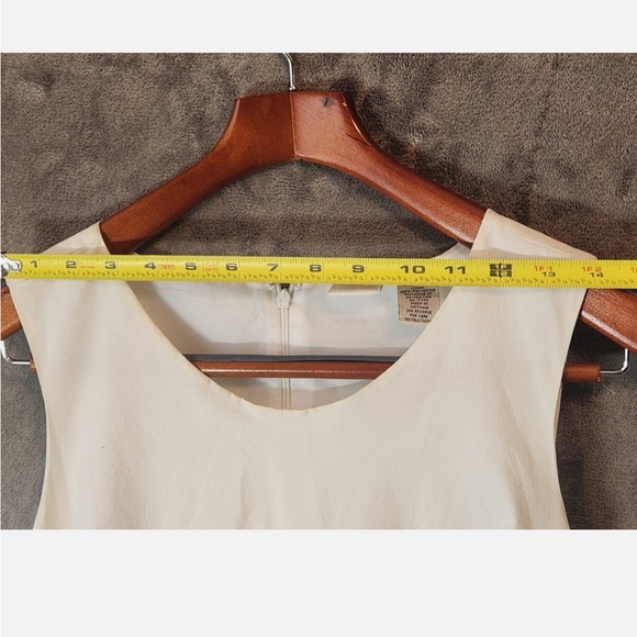 Merona White Midi Dress with Black Floral Design - Picture 6 of 9